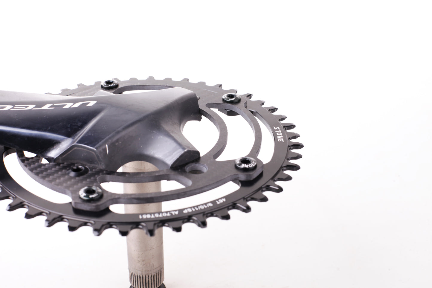 Stone 1x Narrow Wide Carbon Chainring 110 BCD 4 Bolt