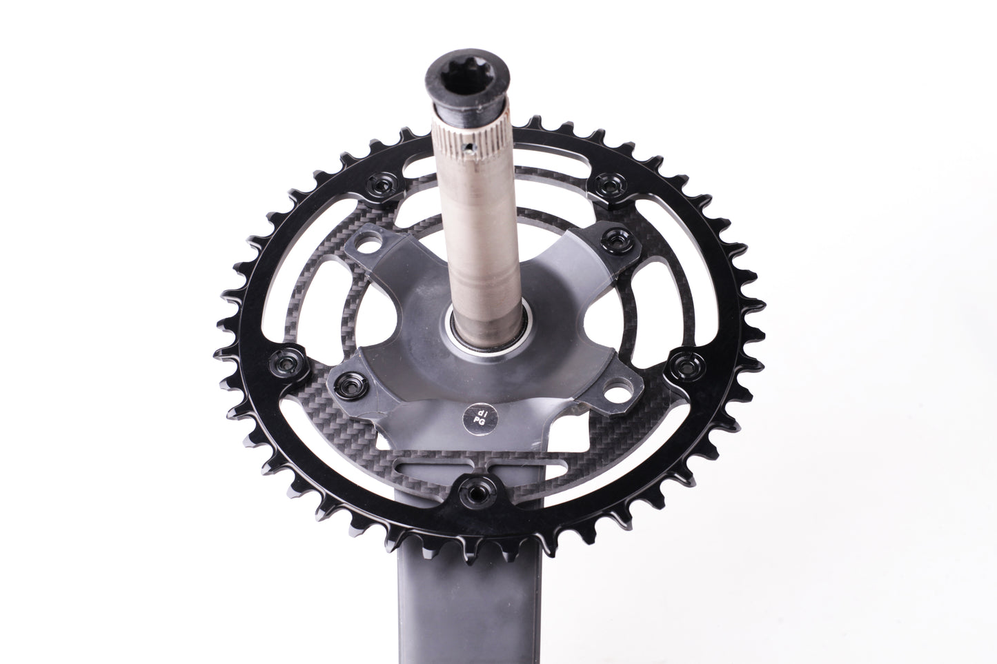 Stone 1x Narrow Wide Carbon Chainring 110 BCD 4 Bolt