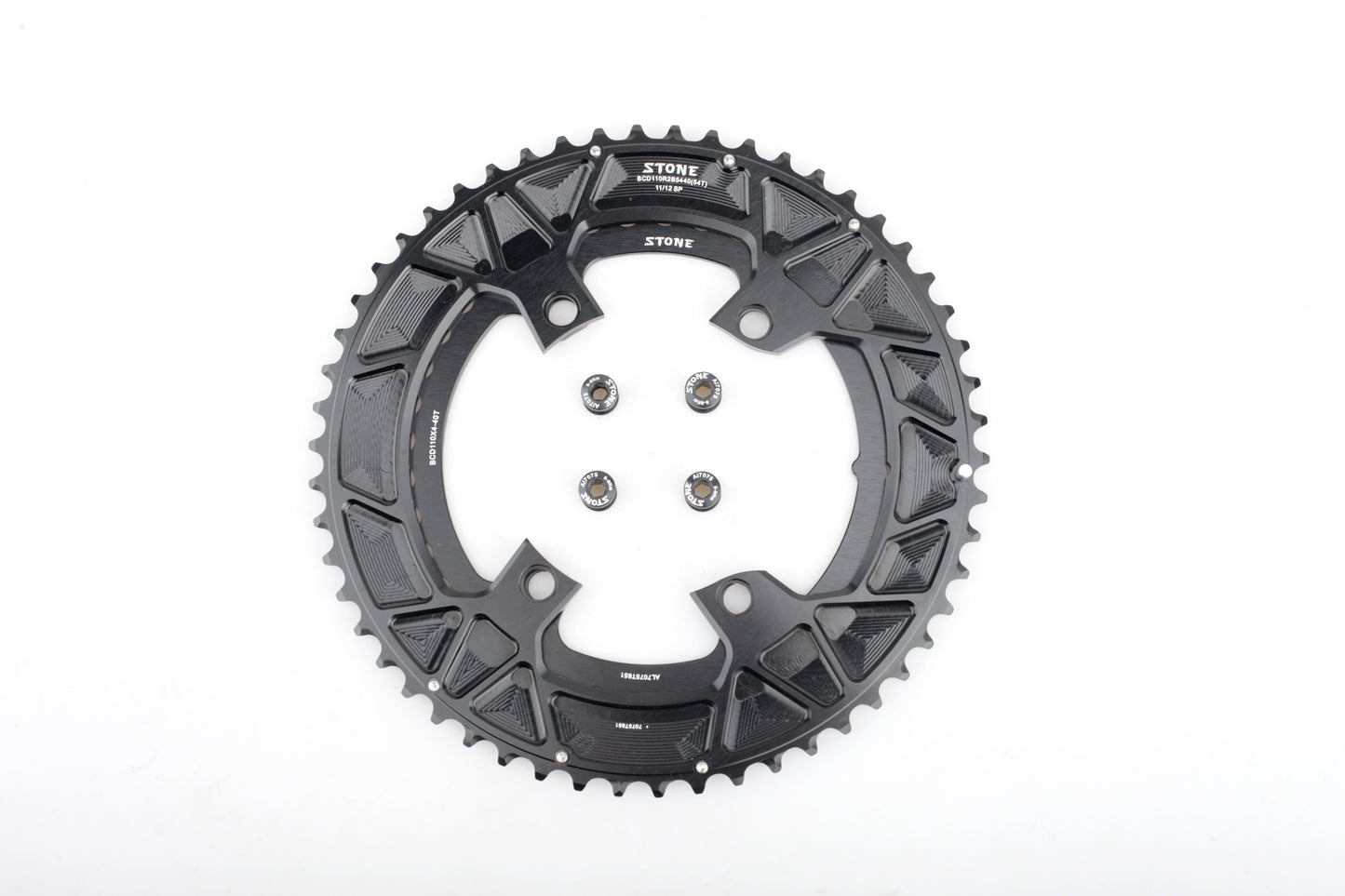 STONE 2x Chainrings 110 BCD 4 Bolt