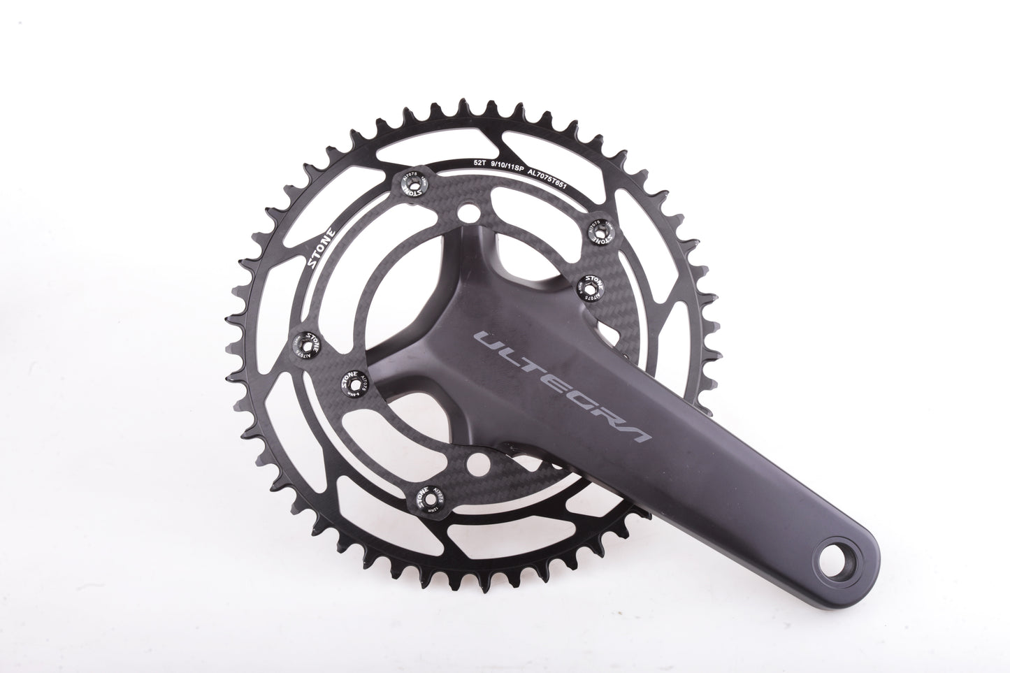 Stone 1x Narrow Wide Carbon Chainring 110 BCD 4 Bolt