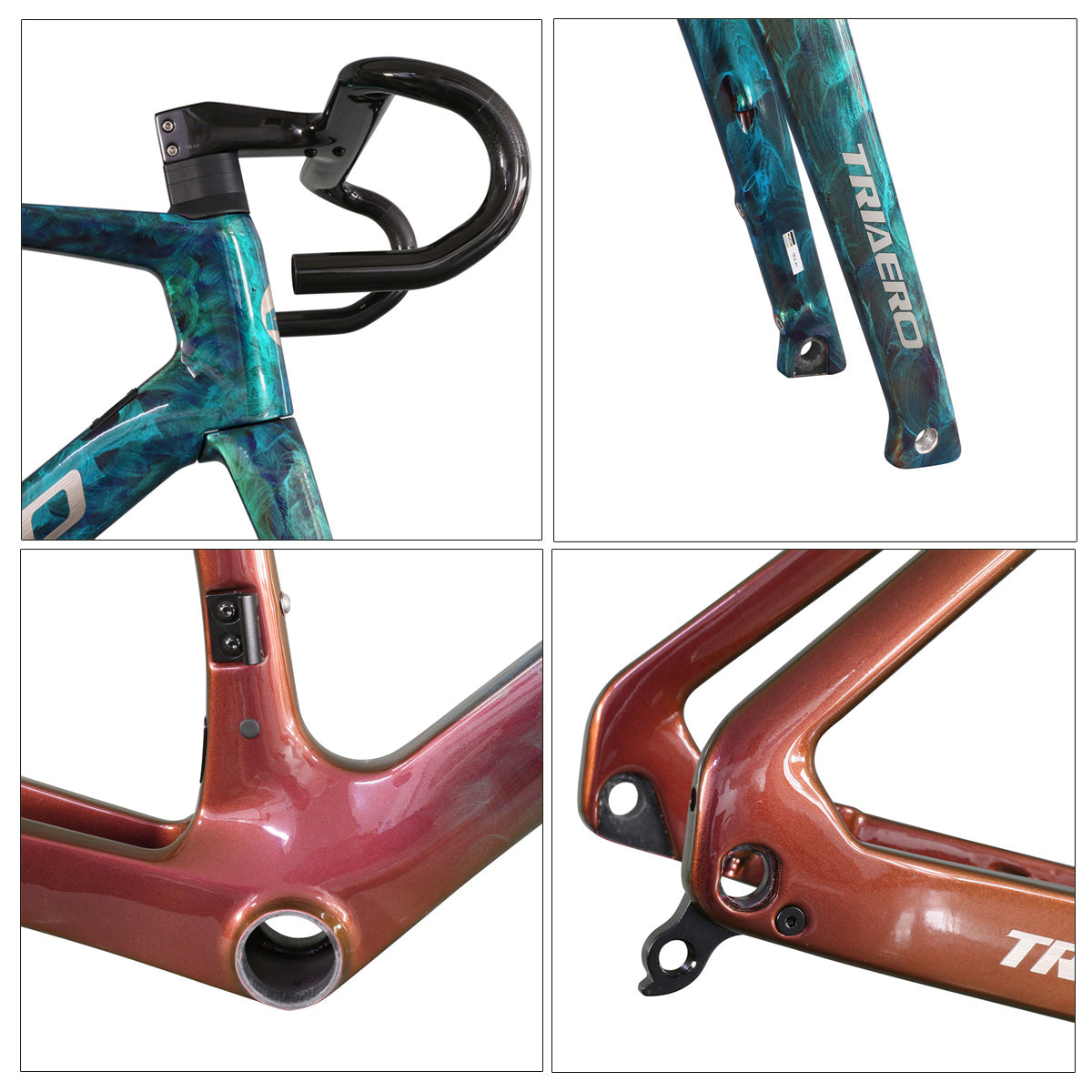 ICAN TRIAERO A9 Aero Disc Brake Carbon Frameset