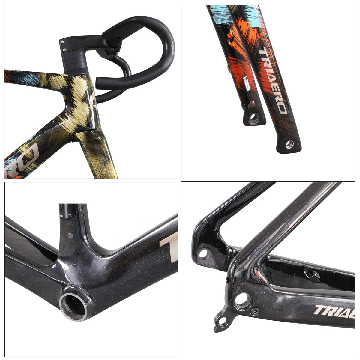 ICAN TRIAERO A9 Aero Disc Brake Carbon Frameset