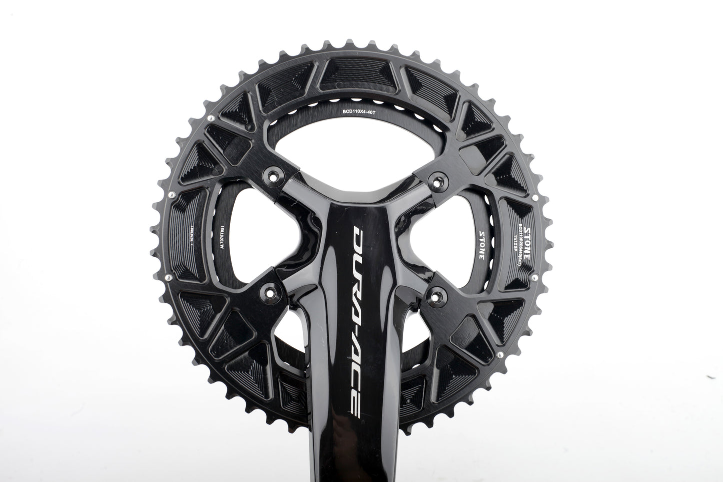 STONE 2x Chainrings 110 BCD 4 Bolt