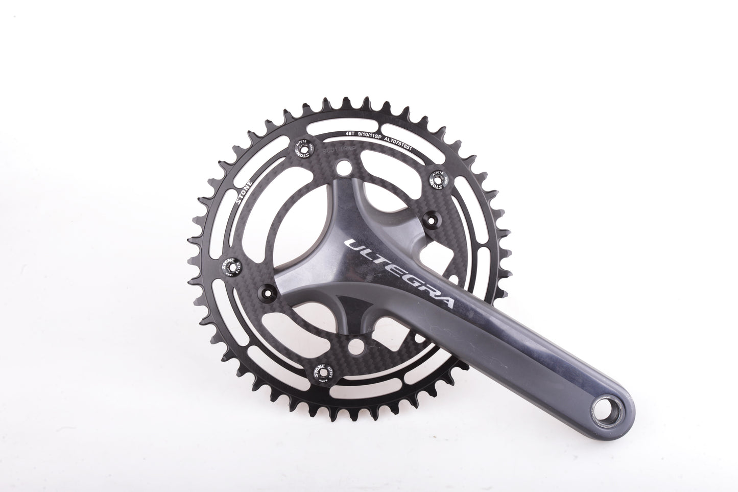 Stone 1x Narrow Wide Carbon Chainring 110 BCD 4 Bolt