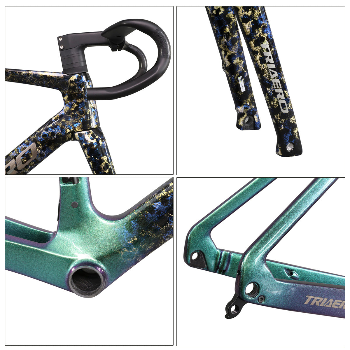 ICAN TRIAERO A9 Aero Disc Brake Carbon Frameset