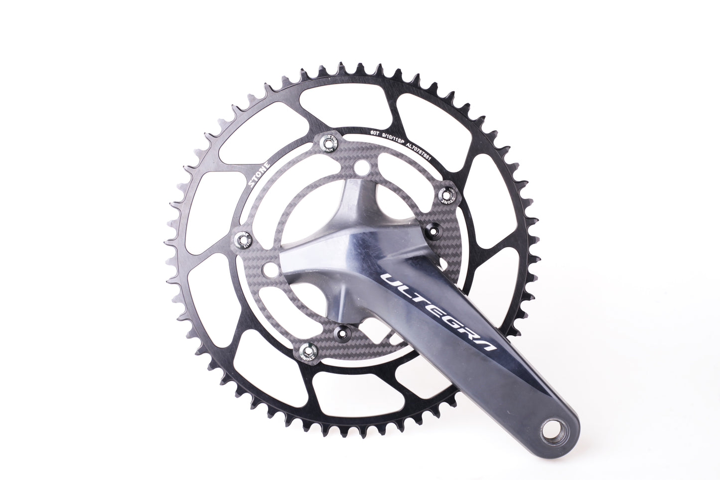 Stone 1x Narrow Wide Carbon Chainring 110 BCD 4 Bolt