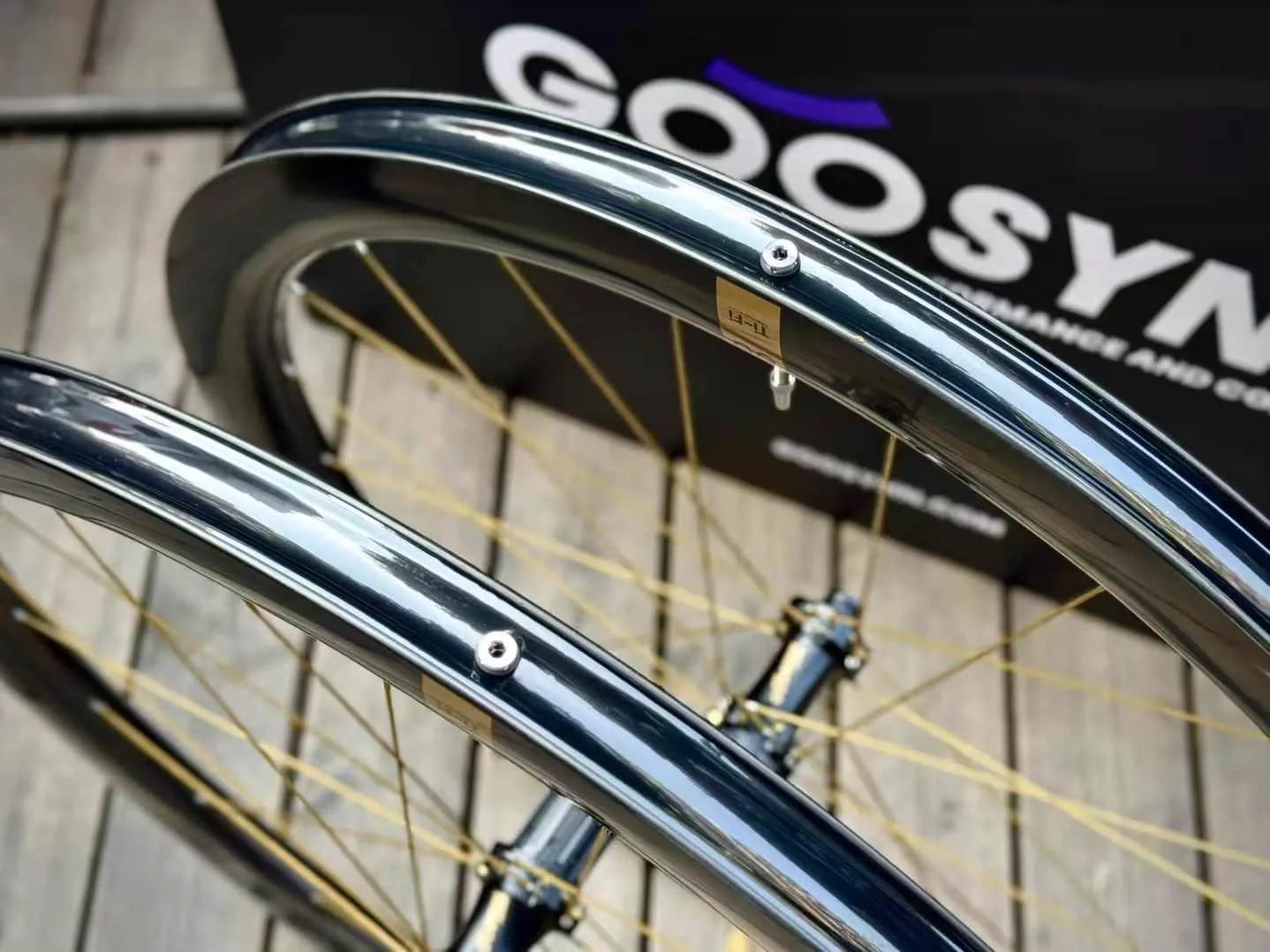 GOOSYNN Ti-Fi Titanium Fiber Spoke Wheelset