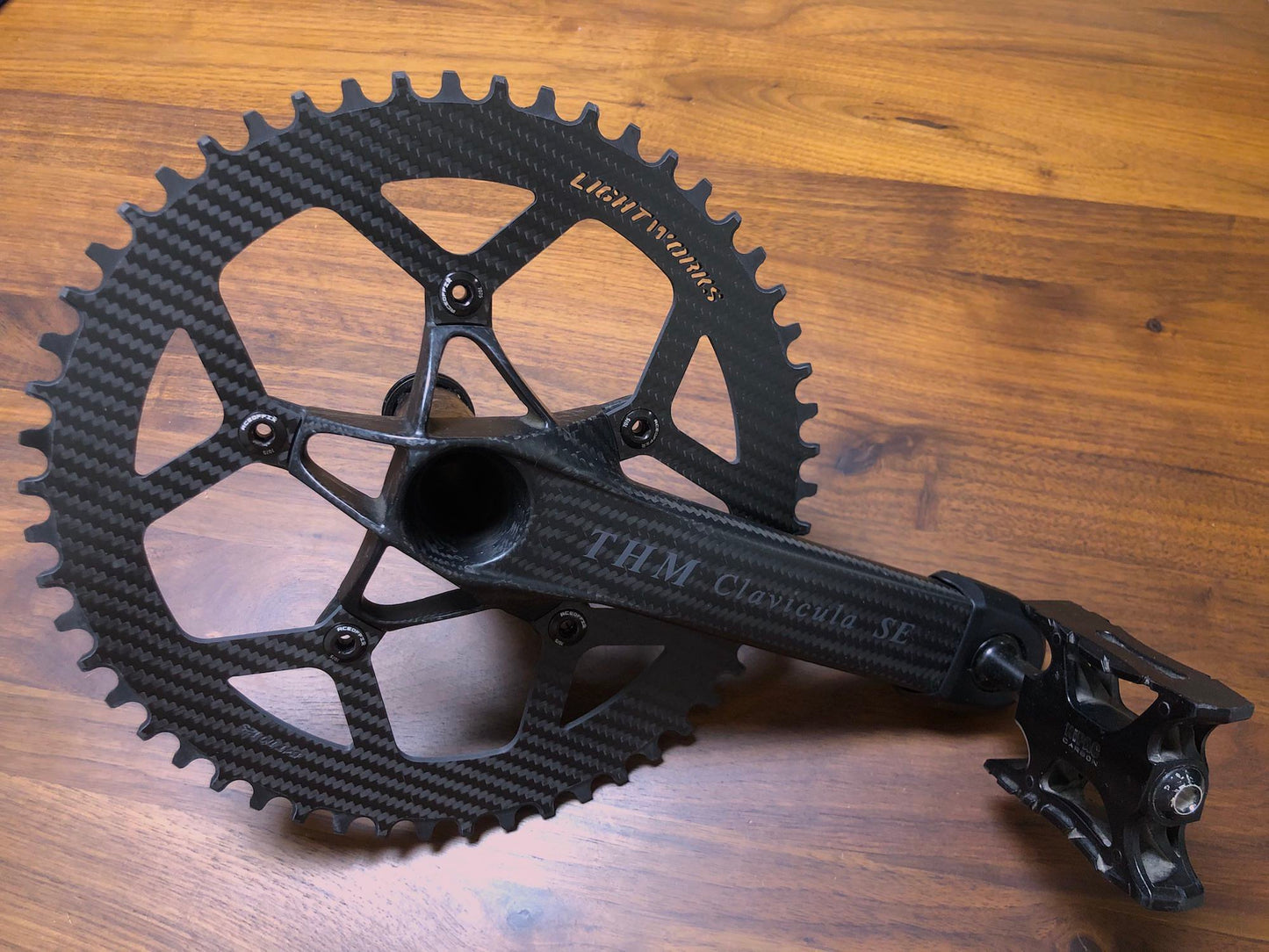 Lightworks Narrow Wide Carbon 1x Chainring