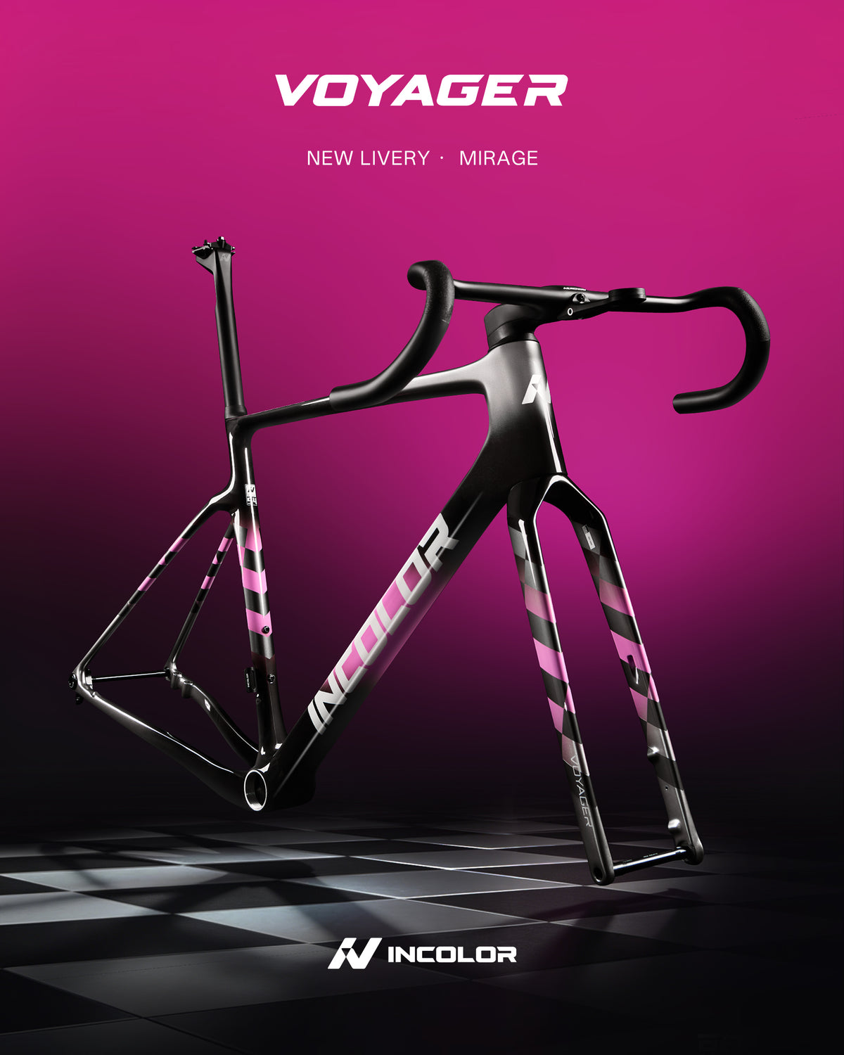 Incolor Voyager Gravel Frameset – CycleGears