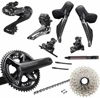 SHIMANO Ultegra R8170 DI2 DISC BRAKE 12 SPEED Groupset (Not Including Rotors, BB)