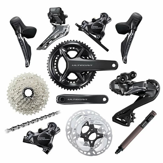 SHIMANO Ultegra R8170 DI2 DISC BRAKE 12 SPEED Groupset (Not Including Rotors, BB)