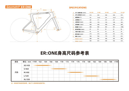 QUICK PRO ER:ONE AERO FRAMESET